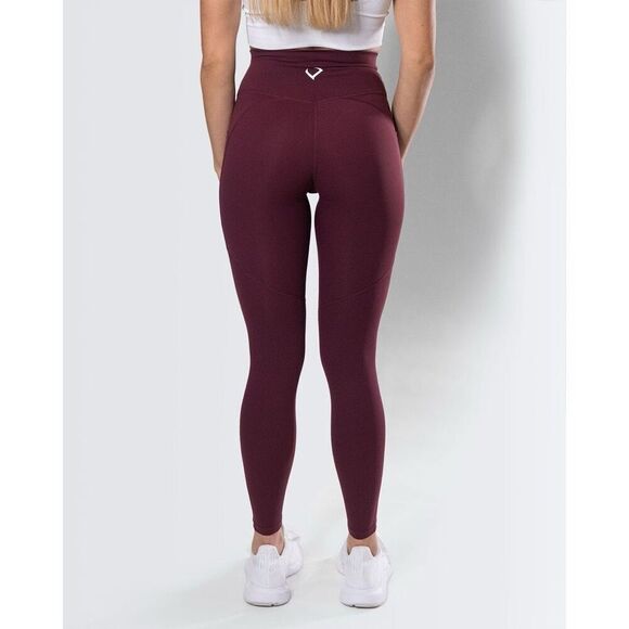 Violate the Dress Code NWT Desire Pocket Leggings in Maroon Size Small - Picture 3 of 10